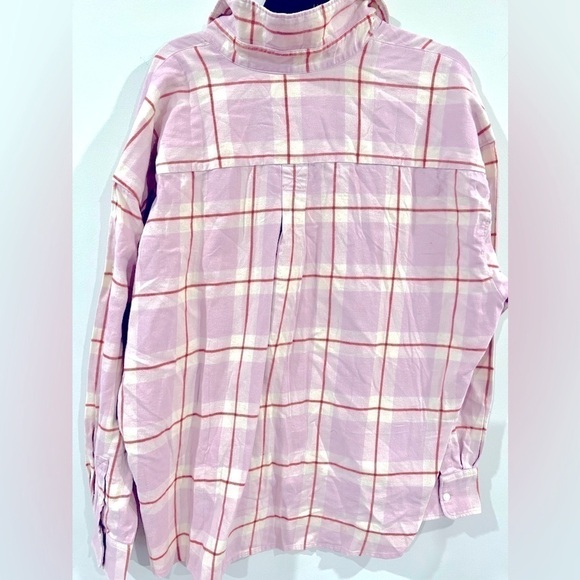 Levi’s Button-up Shirt Women's Levi's® Henri Flannel
LESLIE PLAID LILAC XXL - Picture 5 of 7